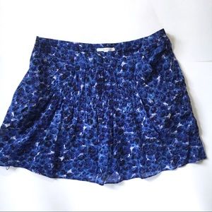 Madewell ELIOT floral mini cotton skirt size 10